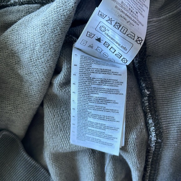 G Star Raw Stalt Roundneck Longsleeve Sweater — Grey Medium - Picture 6 of 9